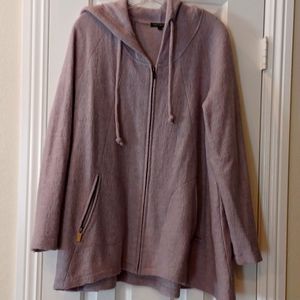 *Wool Grey Hoodie Jacket LRG